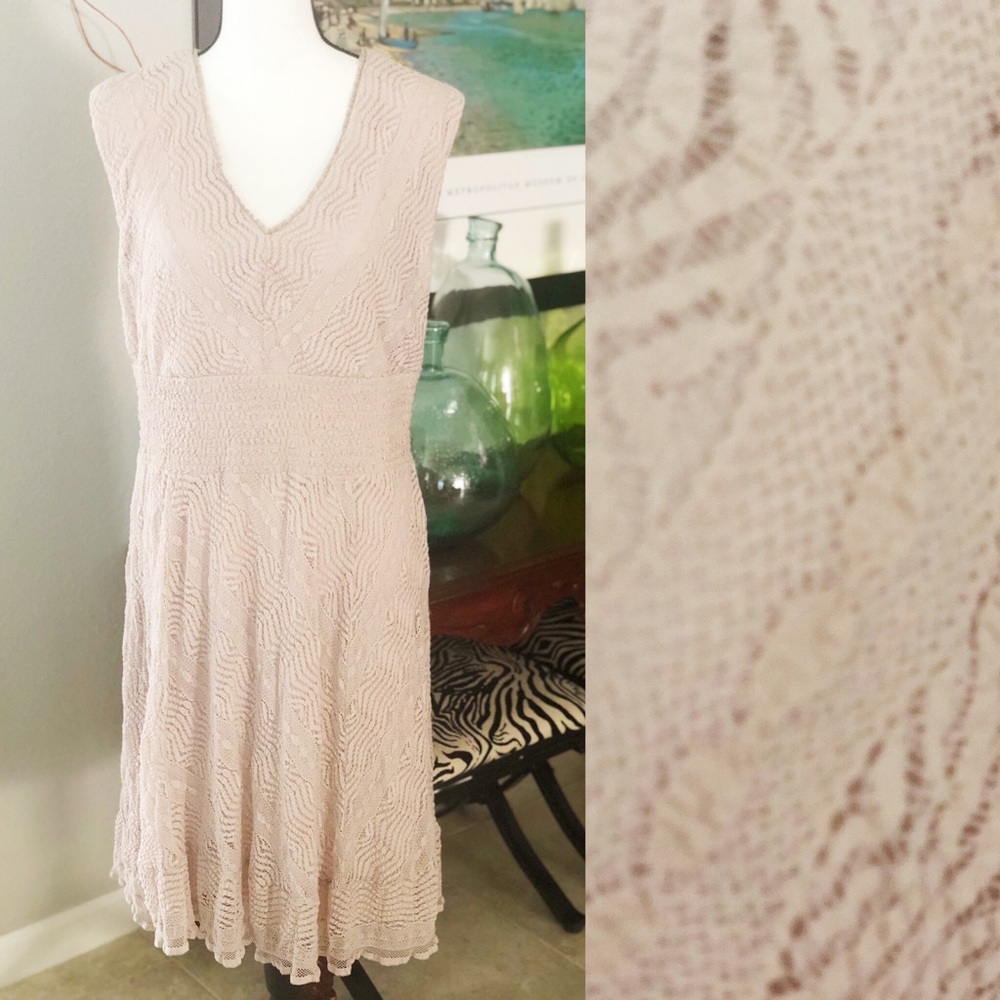Rabbit Rabbit Rabbit stretch lace dress - XL